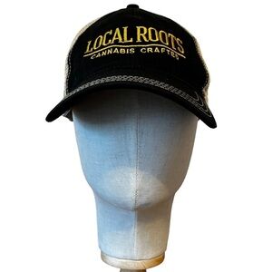NEW Local Roots Cannabis Crafter Baseball Hat Cap Snap Back Size Medium / Large